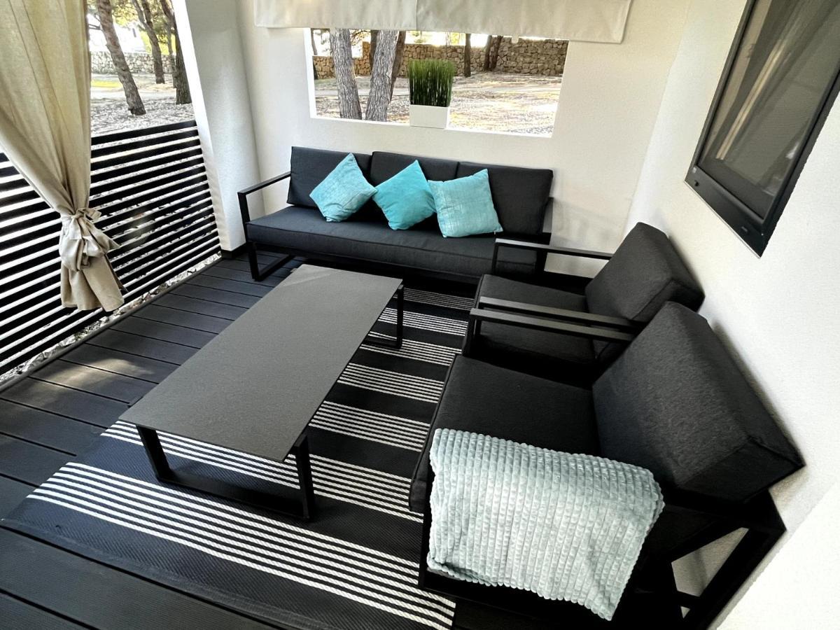 Luxury Mobile Home Pretty Green - Premium - Oaza Mira Resort -50 M From The Beach ドラゲ エクステリア 写真
