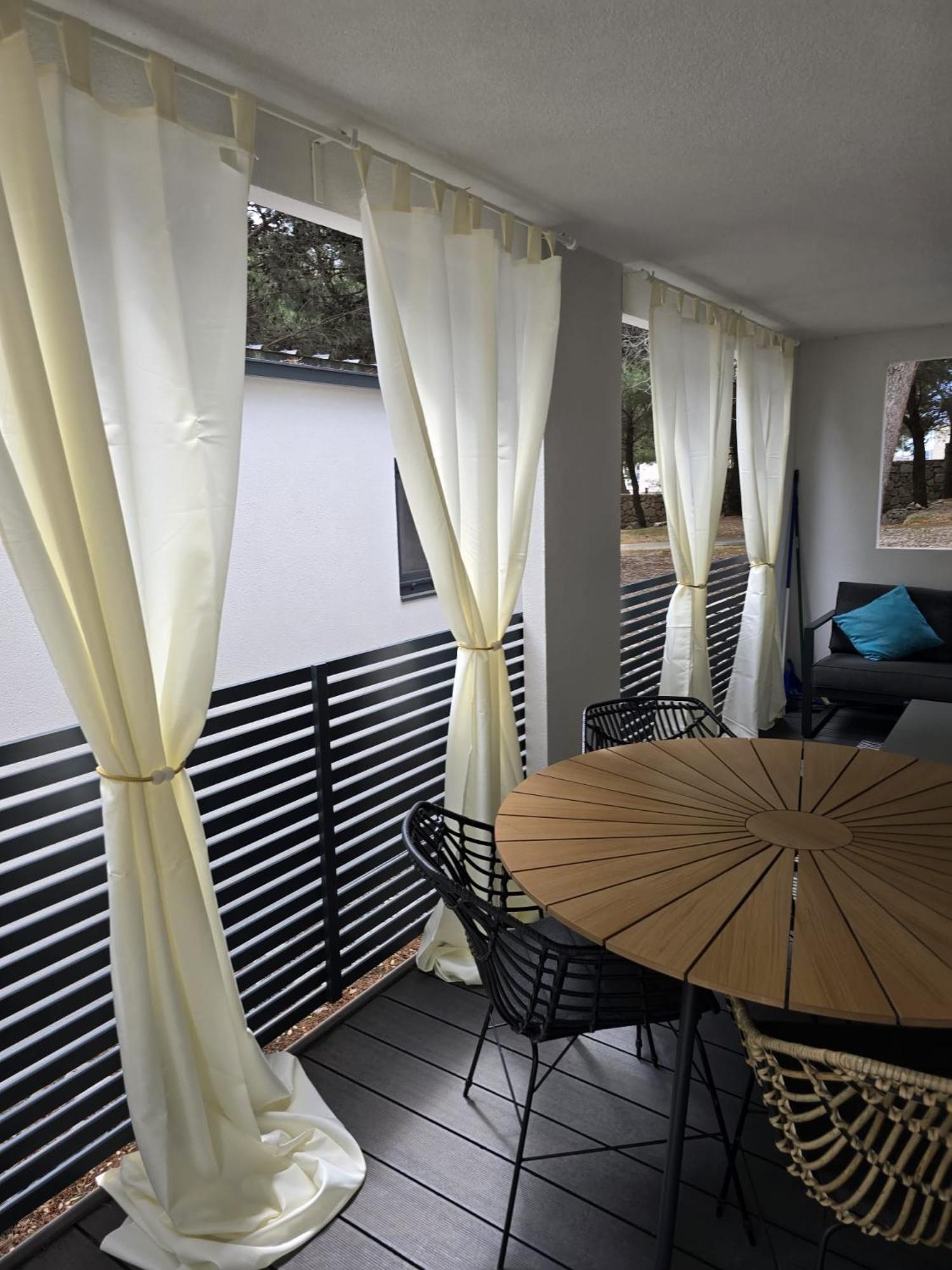 Luxury Mobile Home Pretty Green - Premium - Oaza Mira Resort -50 M From The Beach ドラゲ エクステリア 写真